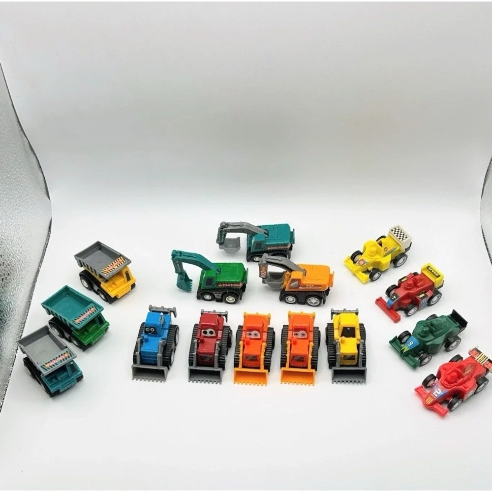 15 Mini Pull Back Toy Vehicles 2